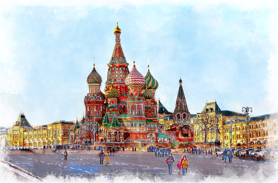 sketching tour Russia Moscow Ian Fennelly